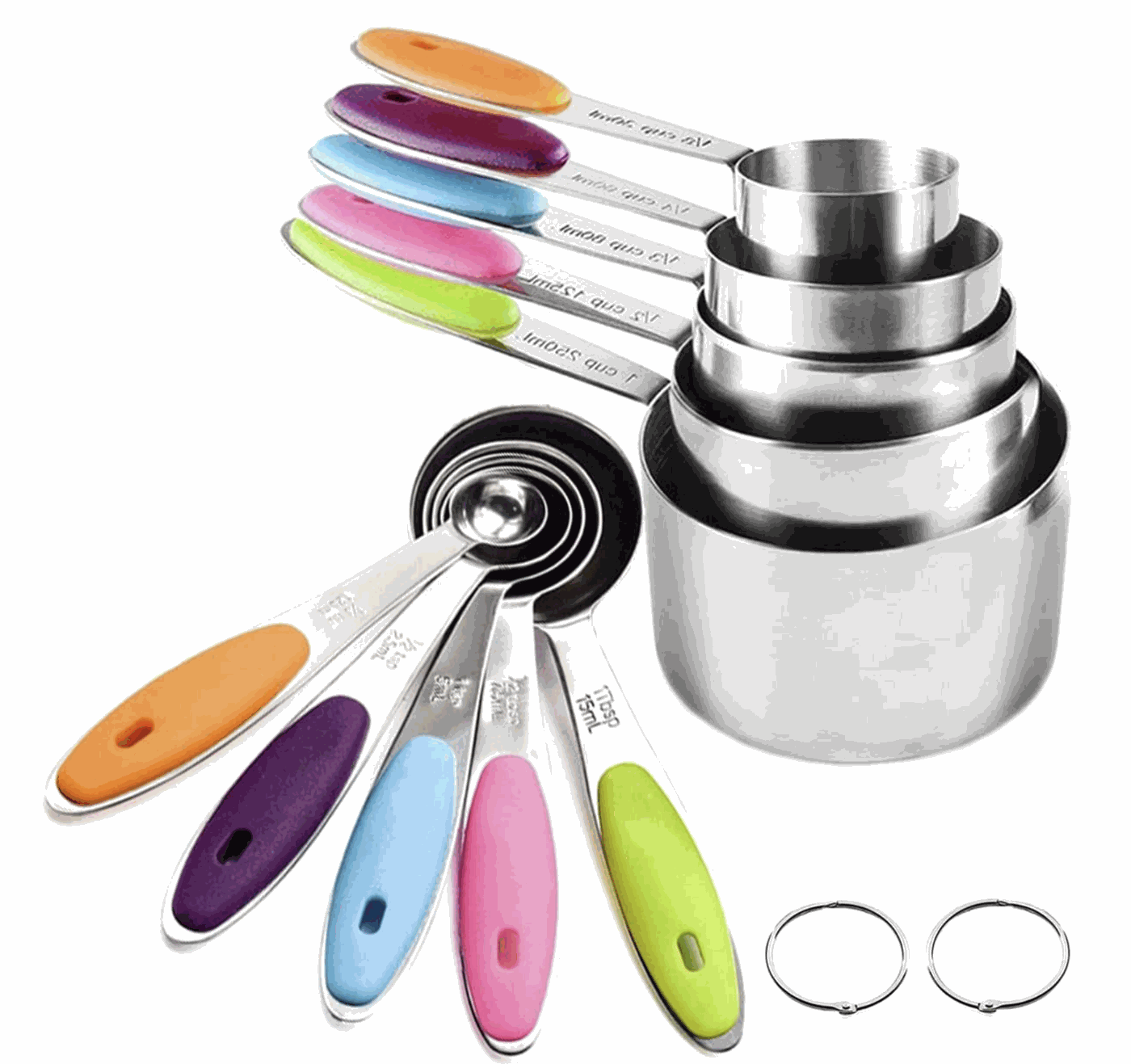 10 Piece Measuring Cup and Spoon Set